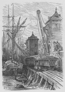 Poplar Dock by Gustave after Dore